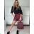 Women's leather shorts shorts (S-2XL) ITALIAN FASHION IMWAA241102