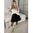 Women's Elegant Belt Long Sleeve Dress (S/M ONE SIZE) ITALIAN FASHION IMM23UN6139