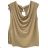 Women's Elegant Sleeveless T-Shirt (S/M/L ONE SIZE) ITALIAN FASHION IMM24M6341