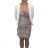 Women's Medium Length Skirt (S/M ONE SIZE) ITALIAN FASHION IMM23HG3154