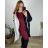 Women's elegant party long sleeve dress (S/M ONE SIZE) ITALIAN FASHION IM322282 56/58 black