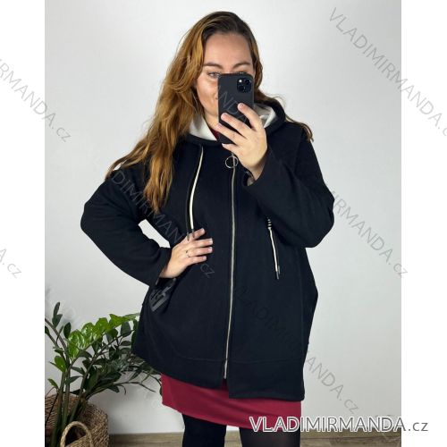 Women's elegant party long sleeve dress (S/M ONE SIZE) ITALIAN FASHION IM322282  black