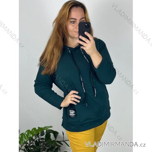 Women's elegant party long sleeve dress (S/M ONE SIZE) ITALIAN FASHION IM322282  dark kerosene