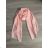 Ladies scarf (one size) DELFIN DEL22JK-198-9 ONE SIZE red