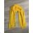 Ladies scarf (one size) DELFIN DEL22JK-198-9 ONE SIZE žlutá hořčicová