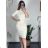 Women's Oversize Long Sleeve Sweater (S/M ONE SIZE) ITALIAN FASHION IMWCA23DH2302 S/M Dark beige