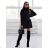 Women's Short Knitted Long Sleeve Dress (S/M ONE SIZE) ITALIAN FASHION IM424325