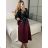 Women's Long Chiffon Short Sleeve Dress (S/M ONE SIZE) ITALIAN FASHION IMWGS231048