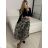 Women's Long Chiffon Short Sleeve Dress (S/M ONE SIZE) ITALIAN FASHION IMWGS231048