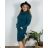 Women's Oversized Knitted Long Sleeve Sweater (S/M ONE SIZE) ITALIAN FASHION IMSN2416125