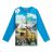 T-shirt with long sleeves children's girls girls (98-128) KUGO HL9309