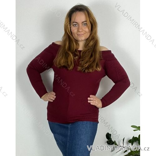 Women's oversize sweater with print (M / L ONE SIZE) ITALIAN FASHION IMB22KELLY