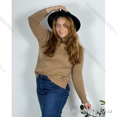 Women's oversize sweater with print (M / L ONE SIZE) ITALIAN FASHION IMB22KELLY