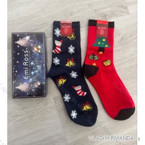 Socks in a Christmas motif gift box (39/43) ECC-1981MC