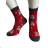 Men's socks thin (35-37, 38-40) POLISH MODA DPP23KOCKA 38-40 red