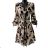 Women's Long Sleeve Summer Dress (S/M ONE SIZE) ITALIAN FASHION IMPES238990 béžová smetanová S / M