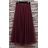 Women's Long Chiffon Short Sleeve Dress (S/M ONE SIZE) ITALIAN FASHION IMWGS231048 wine S/M/L