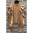 Women's Long Sleeve Summer Dress (S/M ONE SIZE) ITALIAN FASHION IMPES238990 red S/M/L