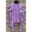 Women's Long Sleeve Summer Dress (S/M ONE SIZE) ITALIAN FASHION IMPES238990 red S/M/L