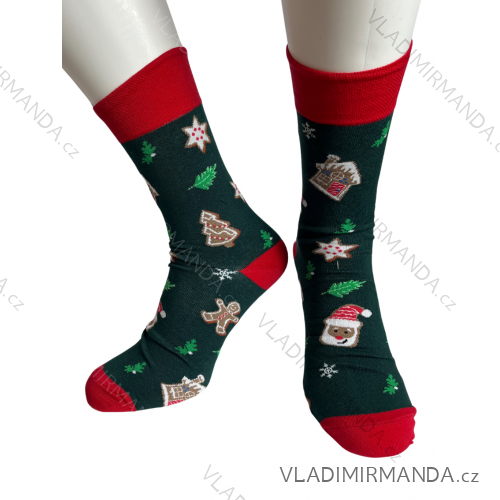 Ponožky veselé pánské (42-46) POLSKÁ MÓDA DPP21299 dark green