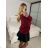 Women's elegant party long sleeve dress (S/M ONE SIZE) ITALIAN FASHION IM322282