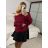 Women's elegant party long sleeve dress (S/M ONE SIZE) ITALIAN FASHION IM322282