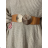 Women's long skirt (S / M ONE SIZE) ITALIAN FASHION IMWM216874 beige ONE SIZE