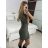 Women's knitted dress 3/4 long sleeves (S/M/L ONE SIZE) ITALIAN FASHION IMWGBL24MG59546
