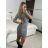 Women's knitted dress 3/4 long sleeves (S/M/L ONE SIZE) ITALIAN FASHION IMWGBL24MG59546