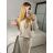 Women's Oversized Knitted Long Sleeve Sweater (S/M ONE SIZE) ITALIAN FASHION IMSN2416125