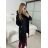 Women's hooded vest (S-XL) ITALIAN FASHION HKW21210 -   black -   XL