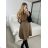 Women's Knitted Sweater Dress Set (S/M ONE SIZE) ITALIAN FASHION IMWE223972 -   Brown
 -   S / M