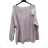 Women's Warm Long Sleeve Sweater (S/M ONE SIZE) ITALIAN FASHION IMPLI247007