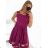 Šaty elegantní letní bez rukávu dámské (S/M/L ONE SIZE) ITALSKÁ MÓDA IM322SIMONE/DR green S/M/L