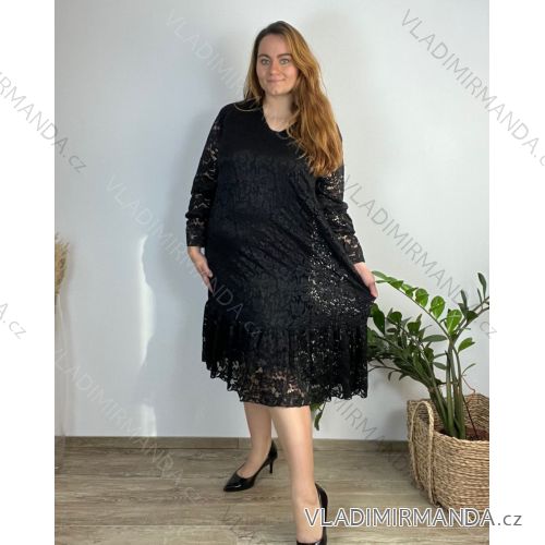 Shirt extended 3/4 long sleeve women's (L/XL/2XL ONE SIZE) ITALIAN FASHION IM423025