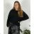 Women's elegant party long sleeve dress (S/M ONE SIZE) ITALIAN FASHION IM322282