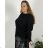 Women's elegant party long sleeve dress (S/M ONE SIZE) ITALIAN FASHION IM322282 50/52 wine