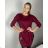 Sleeveless jacket long sleeve (uni sl) ITALIAN Fashion IMC17326 M / L wine