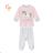 T-shirt with long sleeves children's girls girls (98-128) KUGO ML7227