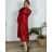 Women's Long Chiffon Short Sleeve Dress (S/M ONE SIZE) ITALIAN FASHION IMWGS231048