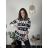 Knitted long sleeve dress (uni sl) ITALIAN FASHION IMC191214 dark blue S/M/L