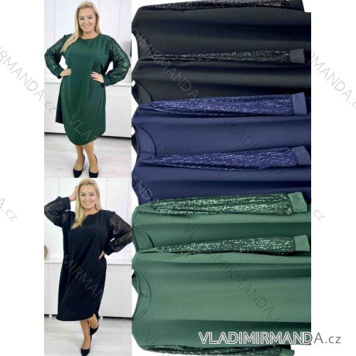 Women's Long Chiffon Short Sleeve Dress (S/M ONE SIZE) ITALIAN FASHION IMWGS231048