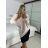 Women's elegant party long sleeve dress (S/M ONE SIZE) ITALIAN FASHION IM322282