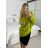 Women's elegant party long sleeve dress (S/M ONE SIZE) ITALIAN FASHION IM322282