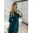 Women's Elegant Long Sleeve Dress (S/M ONE SIZE) ITALIAN FASHION IMM23M6062