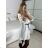 Women's Elegant Long Sleeve Dress (S/M ONE SIZE) ITALIAN FASHION IMM23M6062