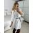 Women's Elegant Long Sleeve Dress (S/M ONE SIZE) ITALIAN FASHION IMM23M6062