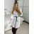 Women's Elegant Long Sleeve Dress (S/M ONE SIZE) ITALIAN FASHION IMM23M6062