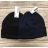Women's warm winter fleece hat (ONE SIZE) WROBI POLAND PV919036 ONE SIZE dark blue