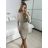 Women's Long Sleeve Dress (S/M ONE SIZE) ITALIAN FASHION IMPBB232L24157 -   black -   S / M